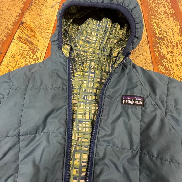Patagonia baby reversible fall jacket coat and tribal patterned fleece - Picture 3 of 12